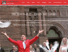 Tablet Screenshot of die-hoch-zeit.info